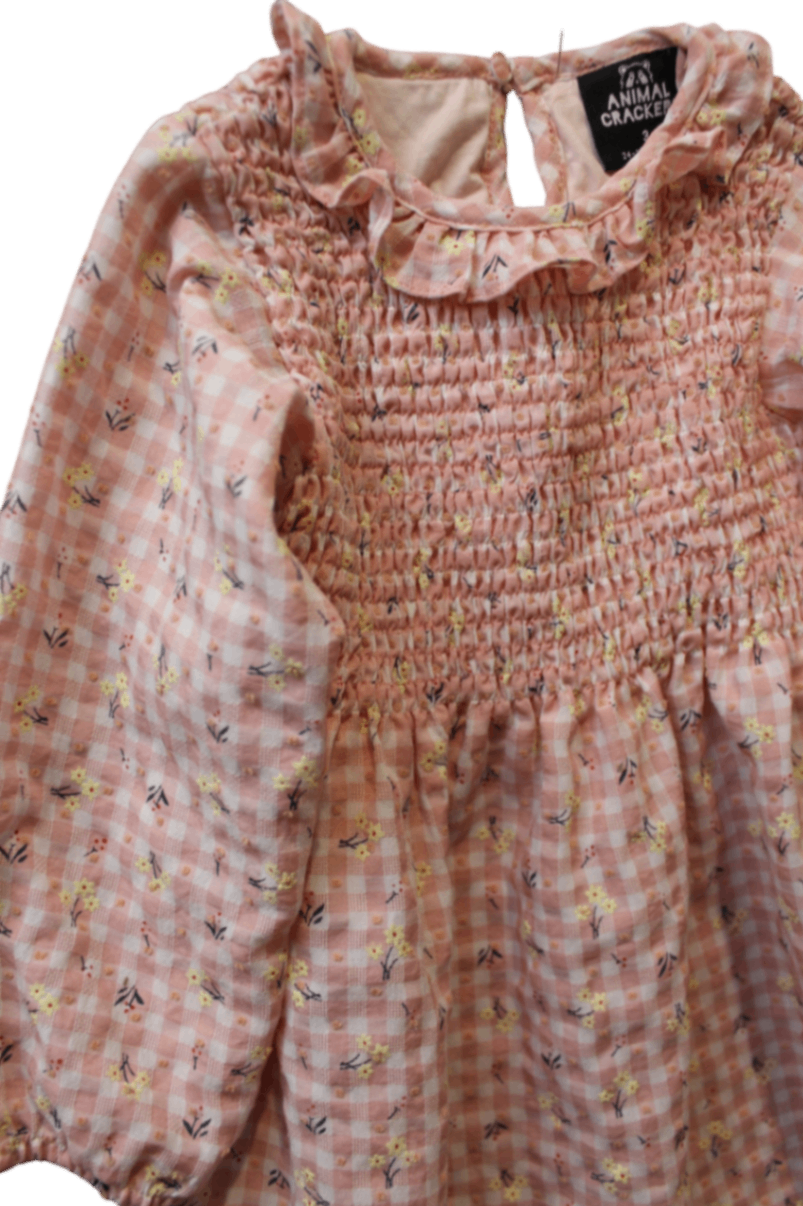 Animal Crackers Dress, Pink, 3