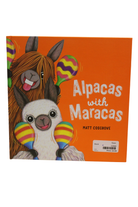 Alpacas with Maracas Book, Orange,