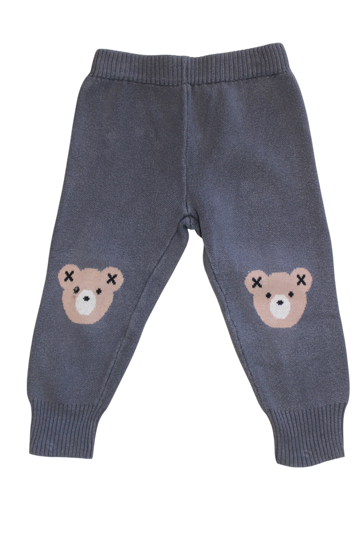 Hux Knit Leggings, Grey, 3