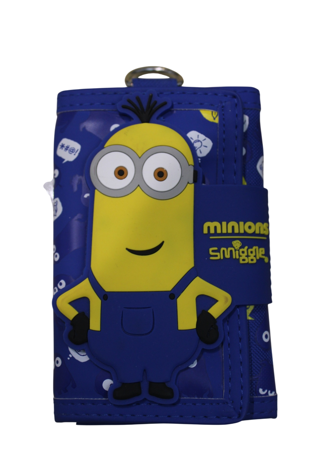 Smiggle Wallet, Blue and Yellow,