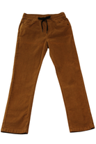 Alphabet Soup Pants, Brown, 12