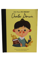 Little People, BIG DREAMS - Charles Darwin Book, Yellow,