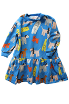 Gorman Playground Dress, Blue, 2-3