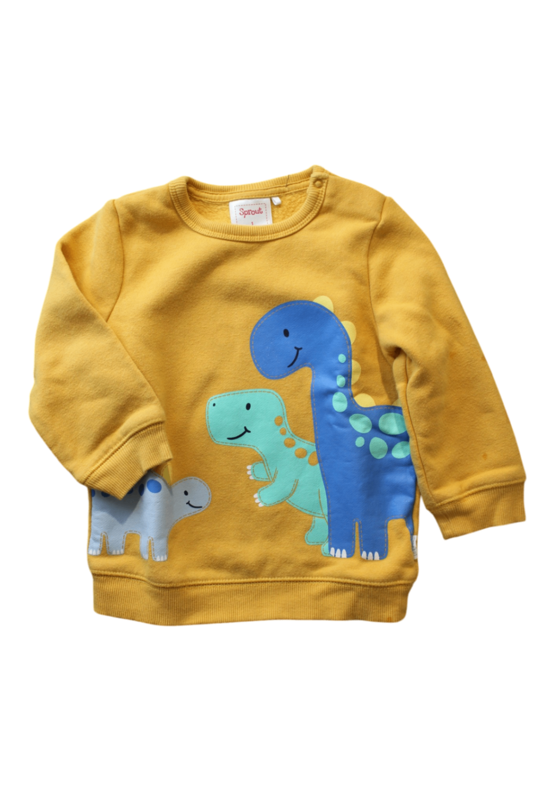 Sprout Jumper, Mustard, 1