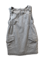 Zara Dress, Grey, 4-5