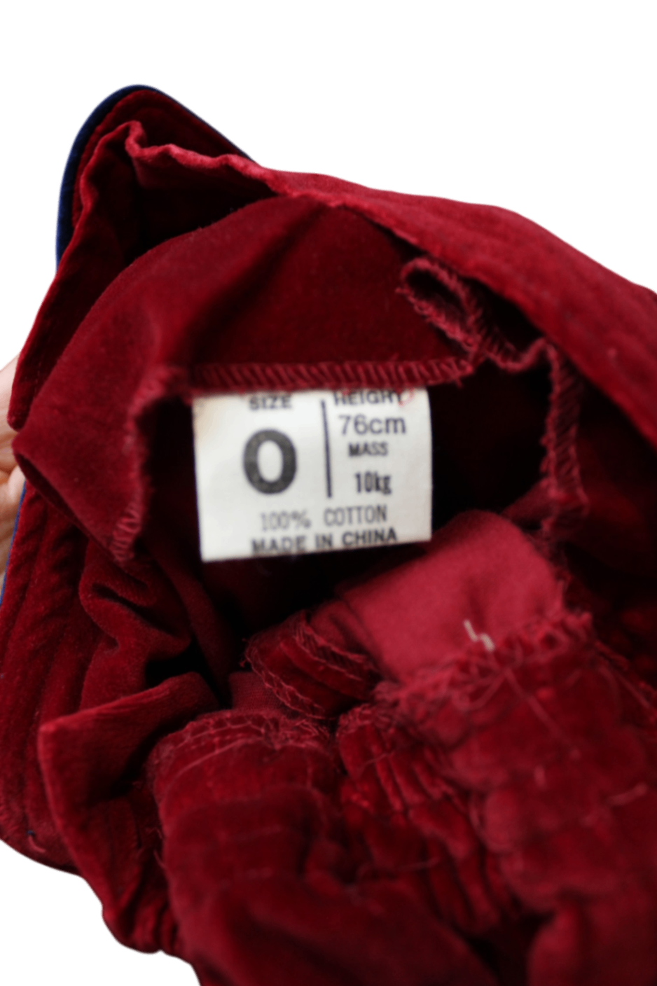 Vintage Overalls, maroon, 0
