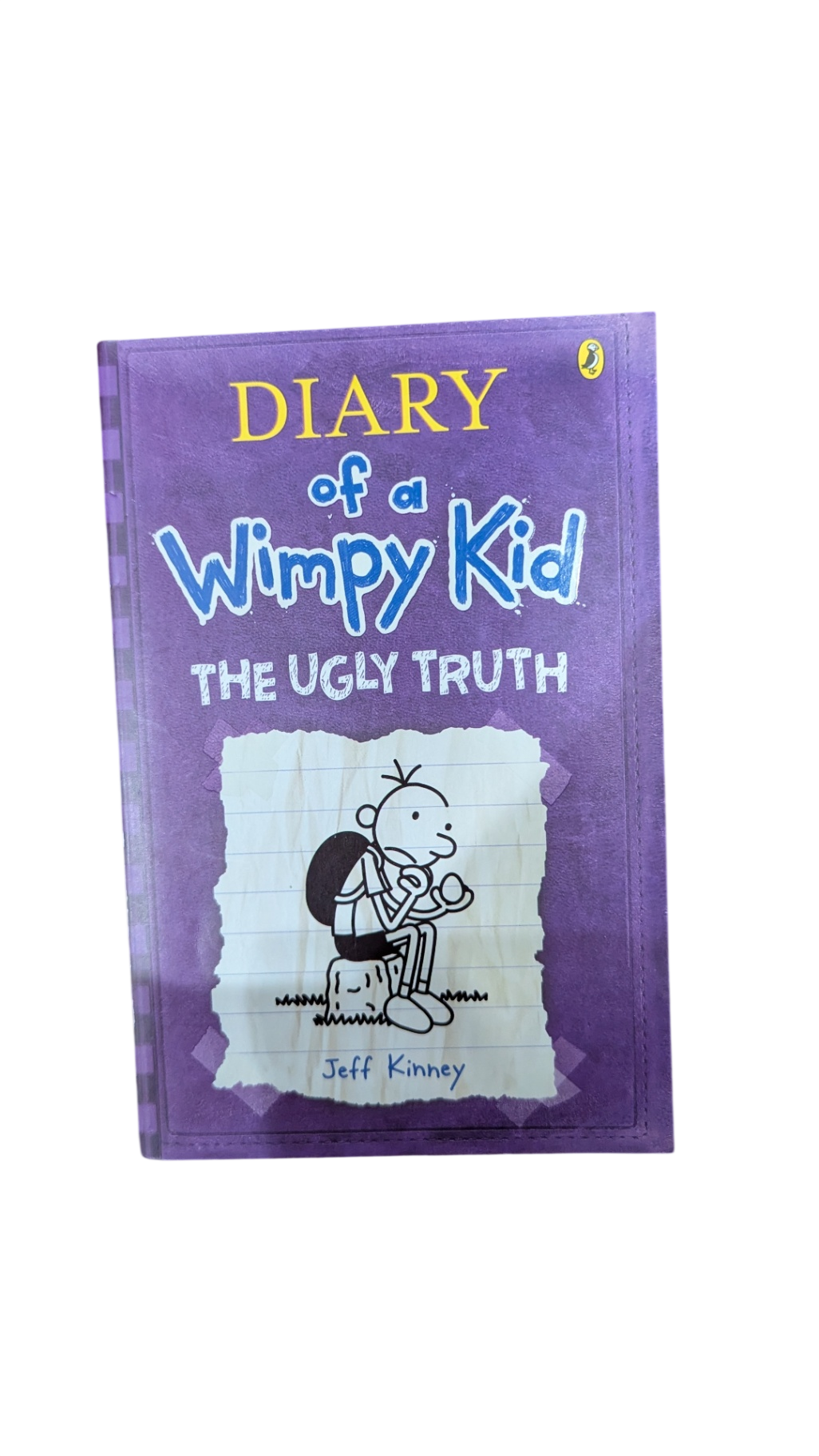 Diary of Wimpy Kid Book, Purple,