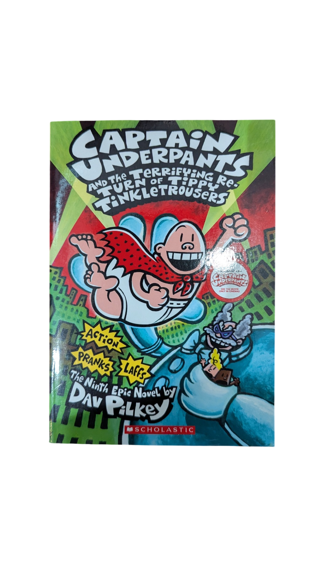 Captain Underpants Book, Multi-colour, One Size