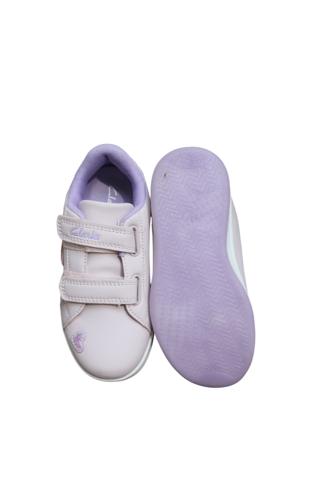 Clarks Sneakers, purple, US 11/EUR 28