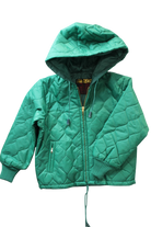 Goldentex Puffer Jacket, Green, 4