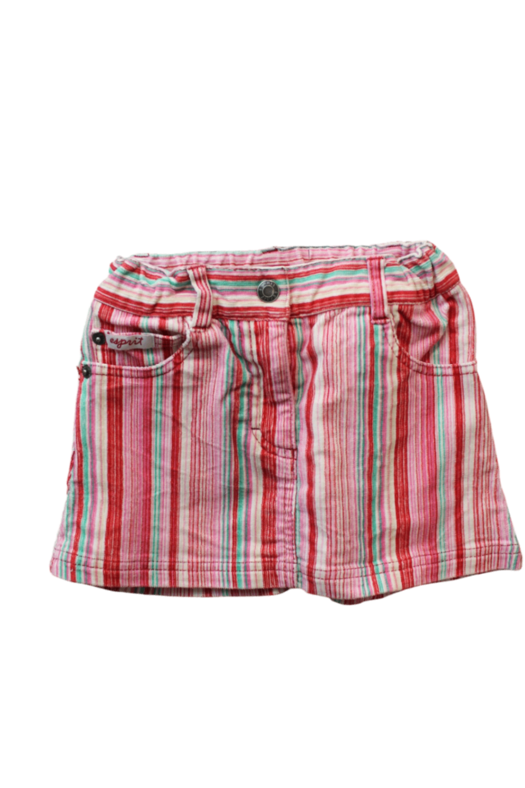 Esprit Skirt, pink stripe, 4
