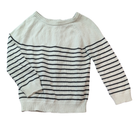 Jamie Kay Jumper, Cream with black stripes, 3