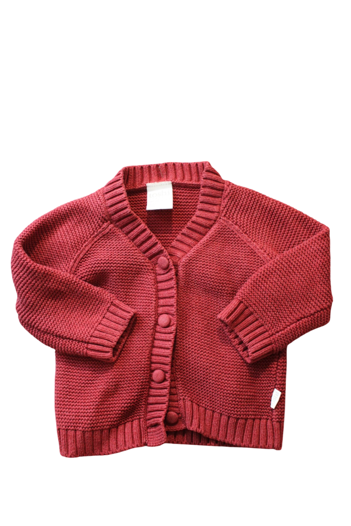 Toshi Cardigan, Red, 1