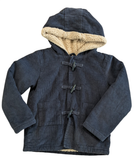 Jack & Milly Coat, Navy Blue Cord, 6