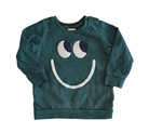 Seed Jumper, Forest Green/Boucle Applique, 1
