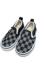 Vans Shoes, Black/Grey Check, EU 23