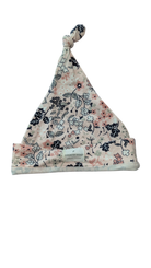 Country Road Beanie, Pink floral, one size (baby)