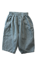 No label pants, Teal, 3-4
