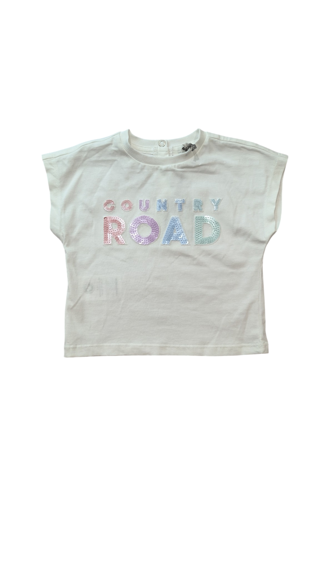 Country Road T-Shirt, White, 0