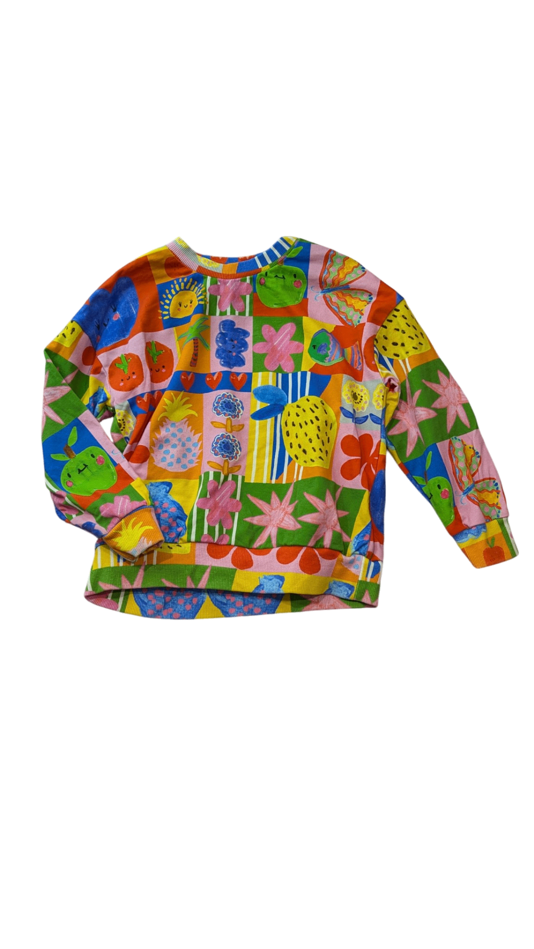 Gorman Playground Jumper, Multi Prints, 4-5Y