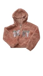DKNY Hoodie, Dusty Pink, 4