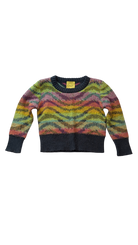 Kip & Co Jumper, Multi with Dark Grey Trim, 4