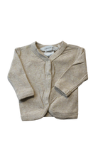 SUSUKOSHI Cardigan, Beige melange with neon flecks, 0-3M