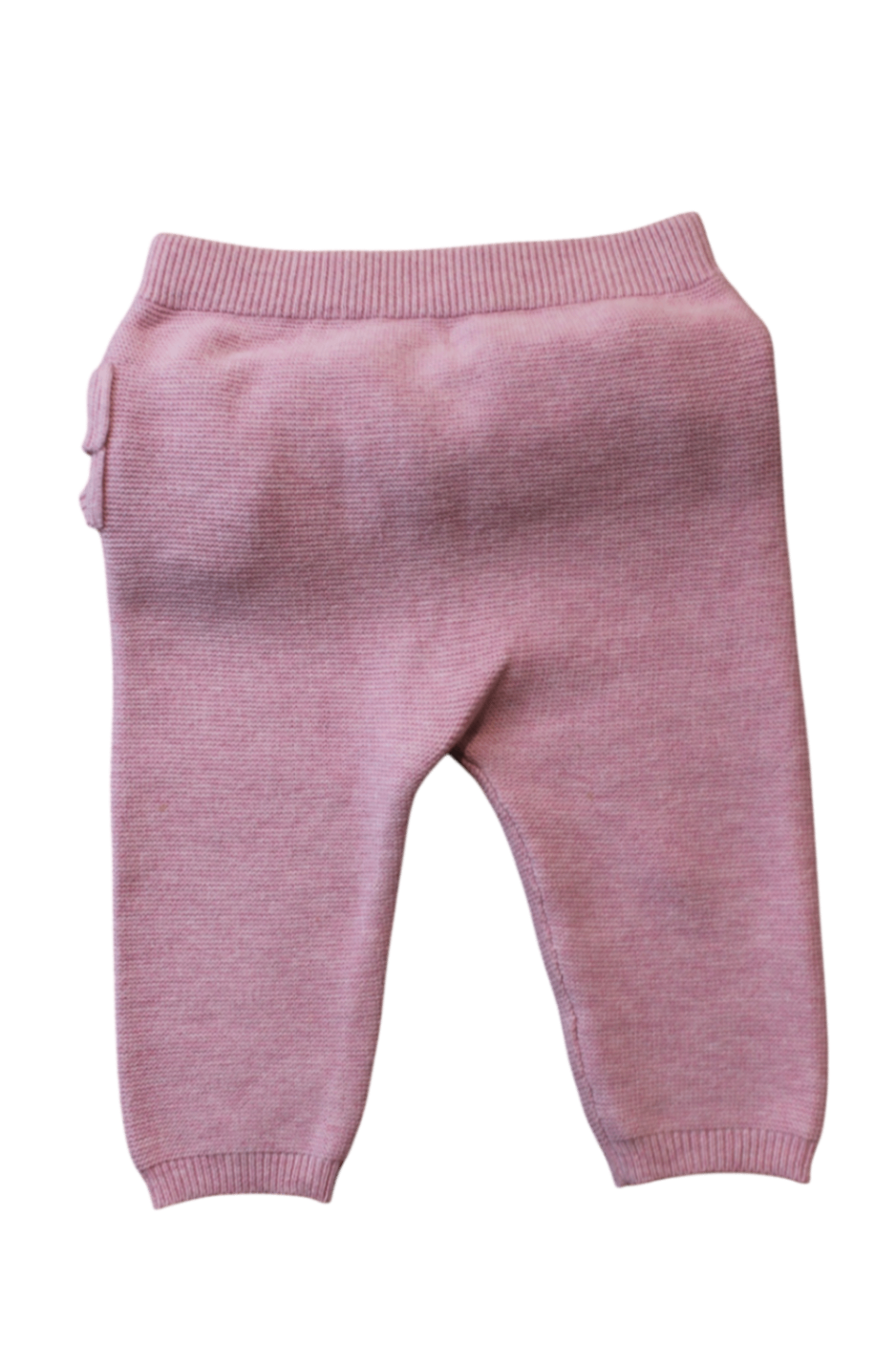 Purebaby Knit Leggings, Pink, 00 / 3-6 months