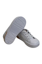 Puma Shoes, White with pink and beige accents, US 8/EUR 24