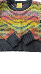 Kip & Co Jumper, Multi with Dark Grey Trim, 4