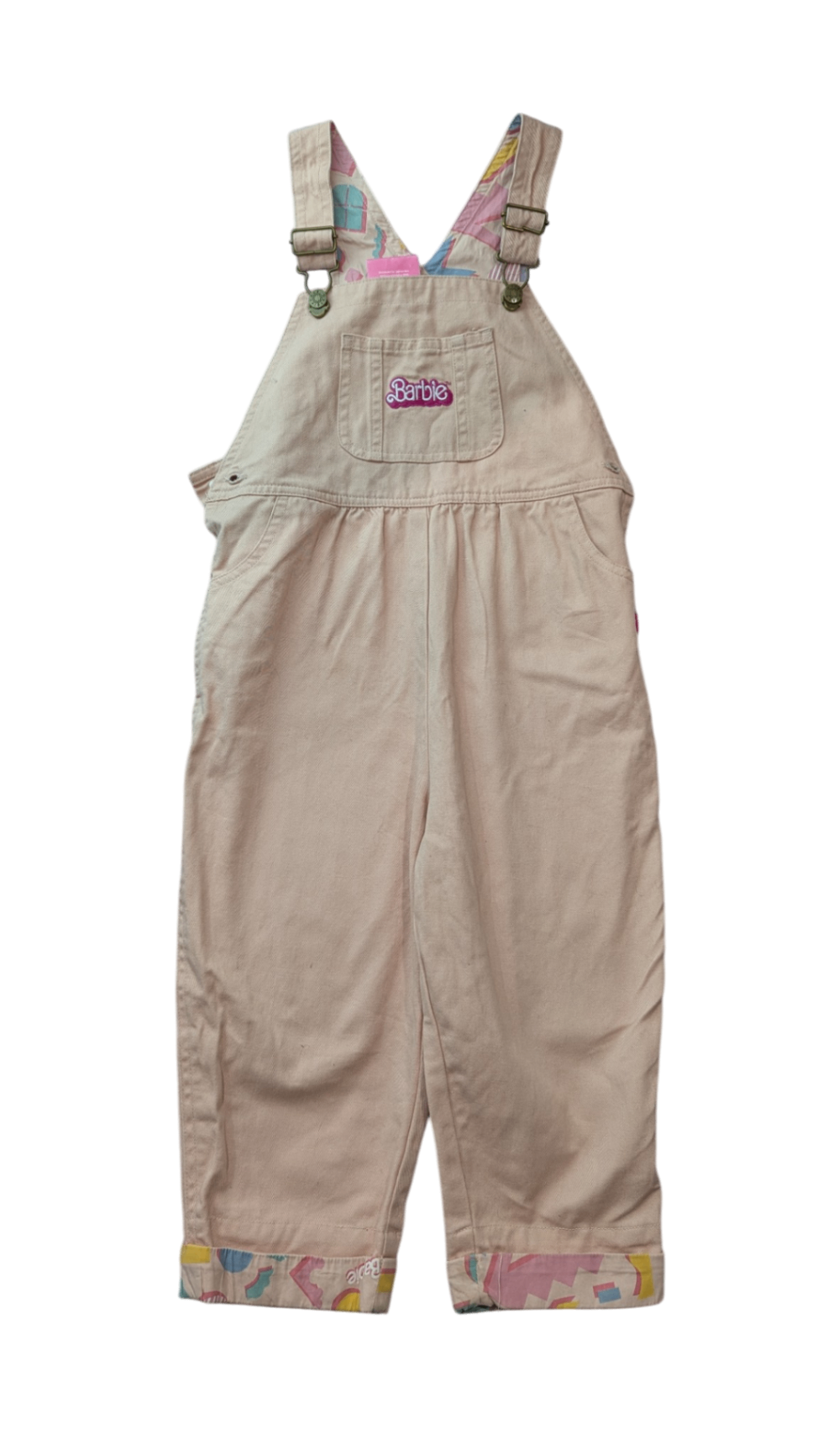 Goldie & Ace x Barbie Overalls, Dusty Pink, 4