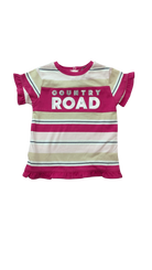Country Road Dress, Pink Stripes, 0