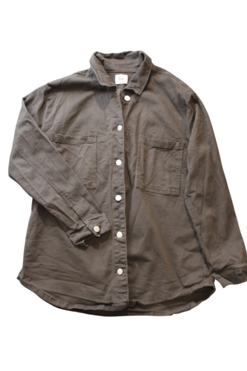 Bae Maternity Shirt, brown, Small/10