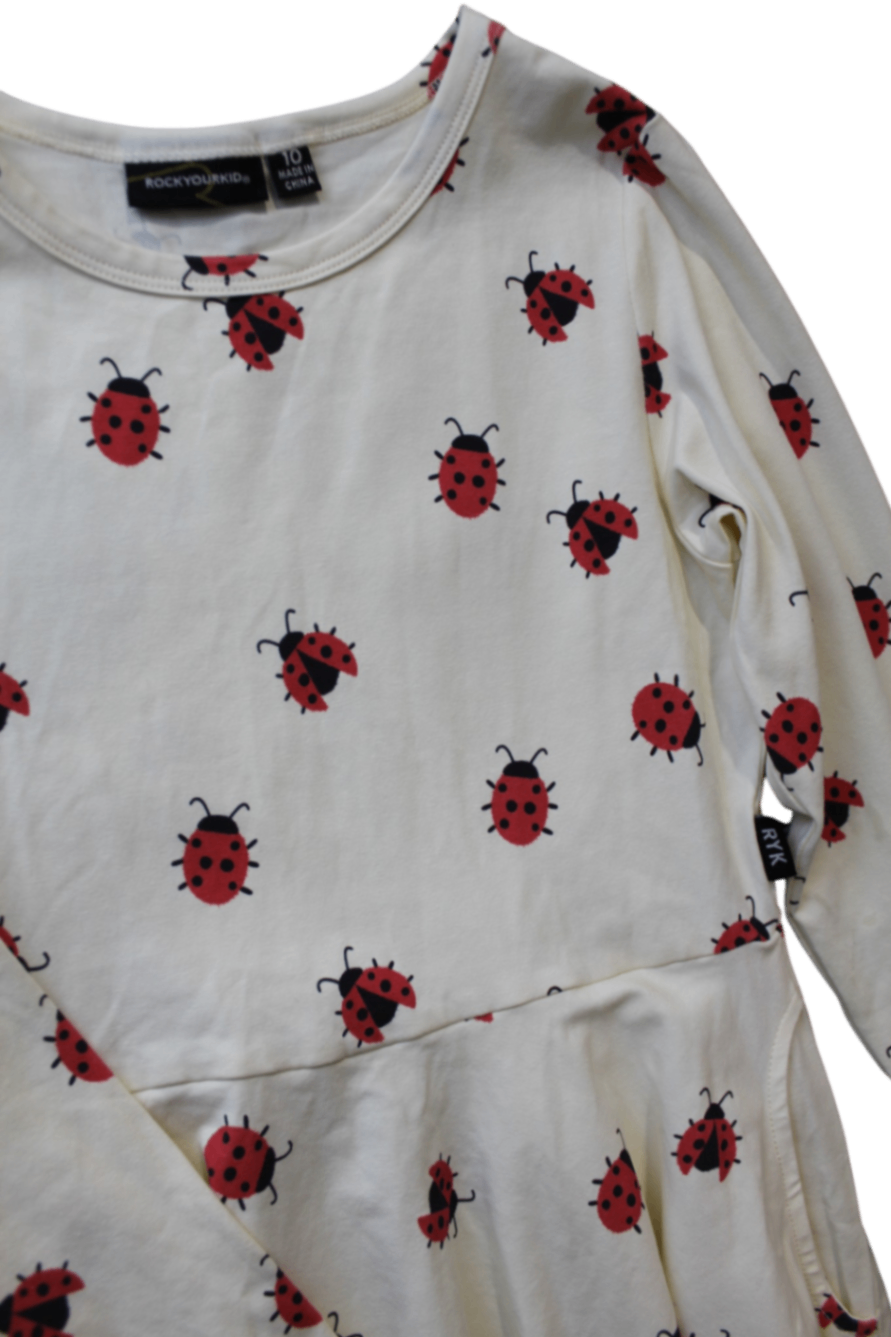 Rock Your Kid Dress, Cream, 10