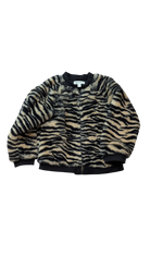 Gymboree Jacket, Black and beige tiger stripe, 3