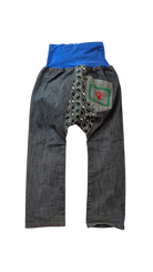 Oishi-m Pants, Dark Blue, 2-3