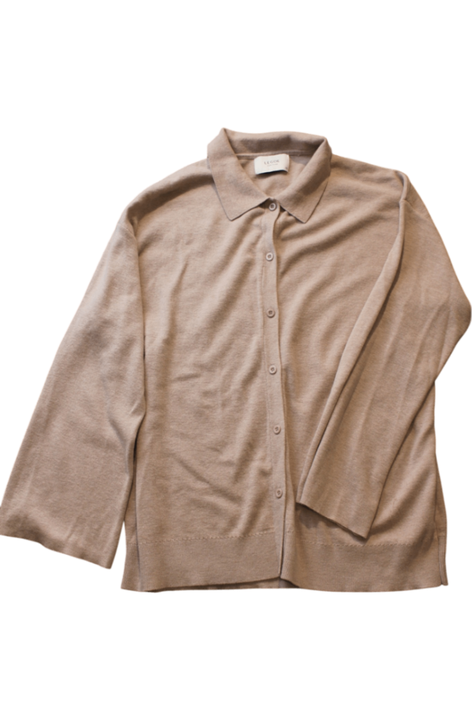 LÉGOE HERITAGE Maternity Knit, Beige, Extra small/8