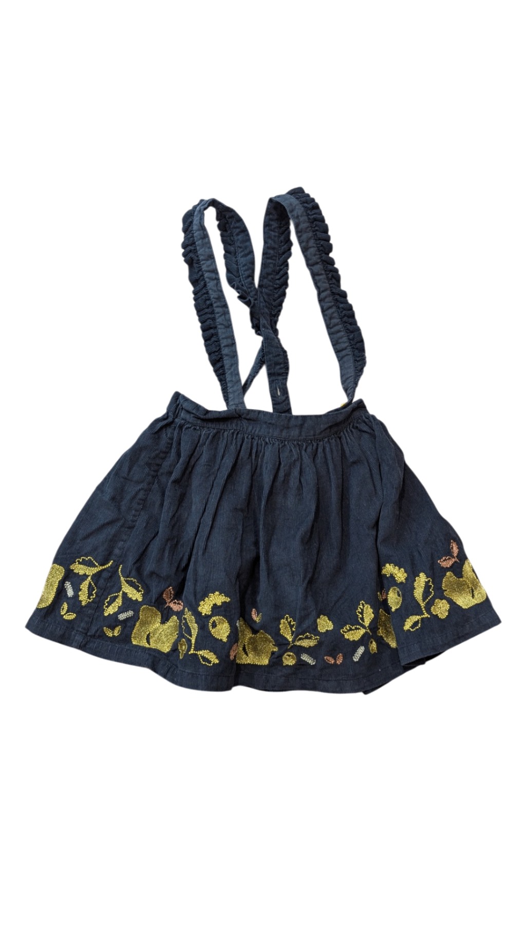 Mini Boden Skirt, Dark Blue, 3-4