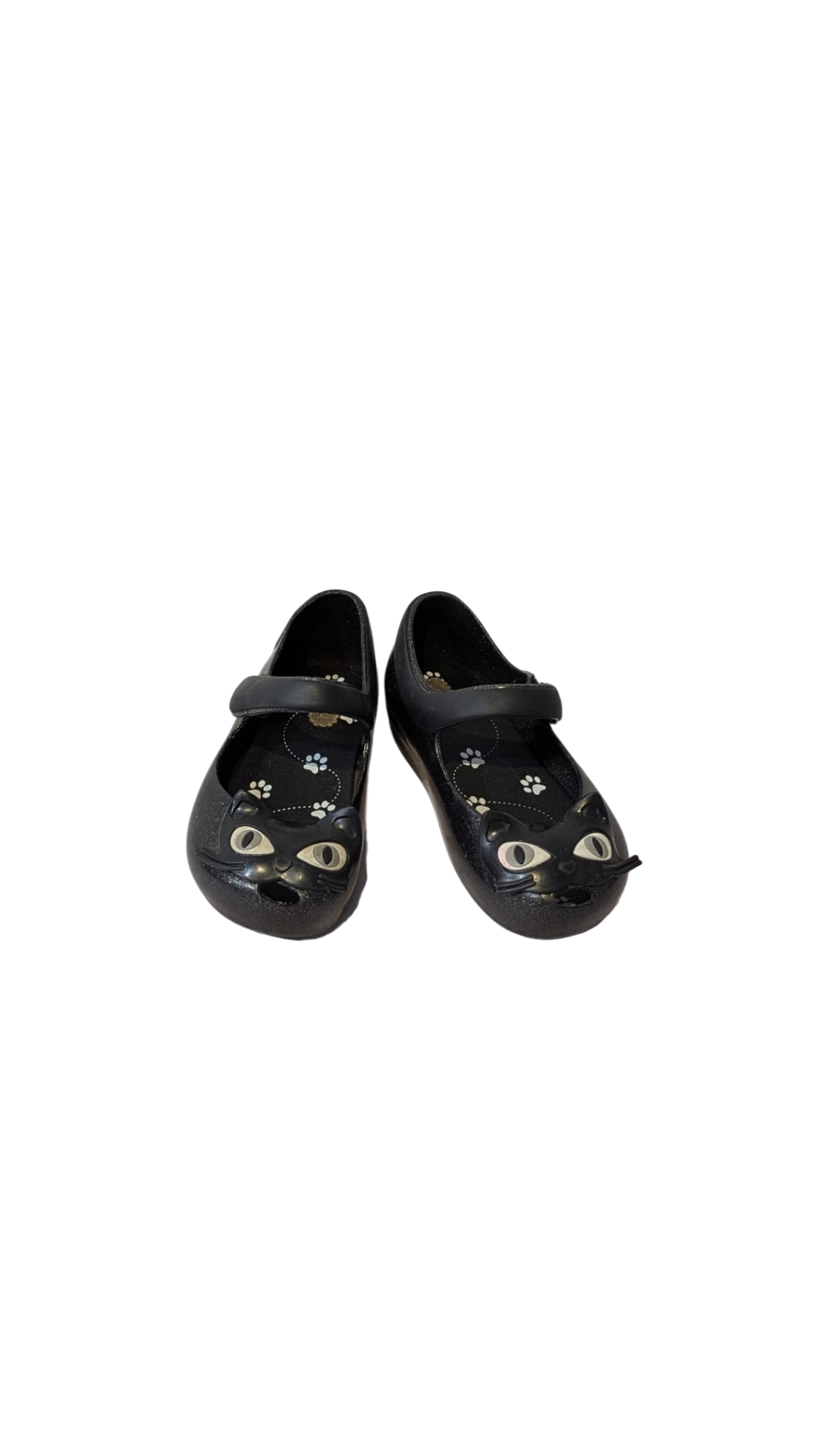Mini Melissa Shoes, Black, US 9/EUR 25-26