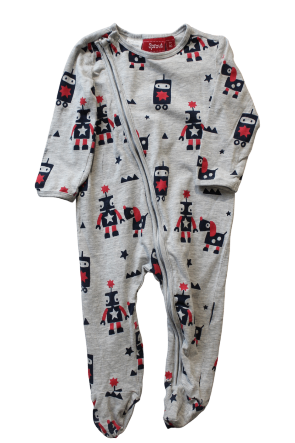 Sprout Jumpsuit, Grey, 00
