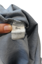 Bae. Maternity Shirt, Blue, Medium/12