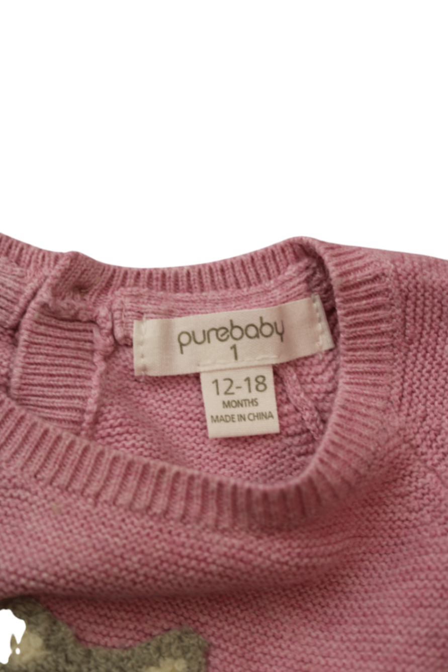Purebaby Jumper, Pink, 1