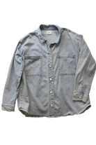 Bae. Maternity Shirt, Blue, Medium/12