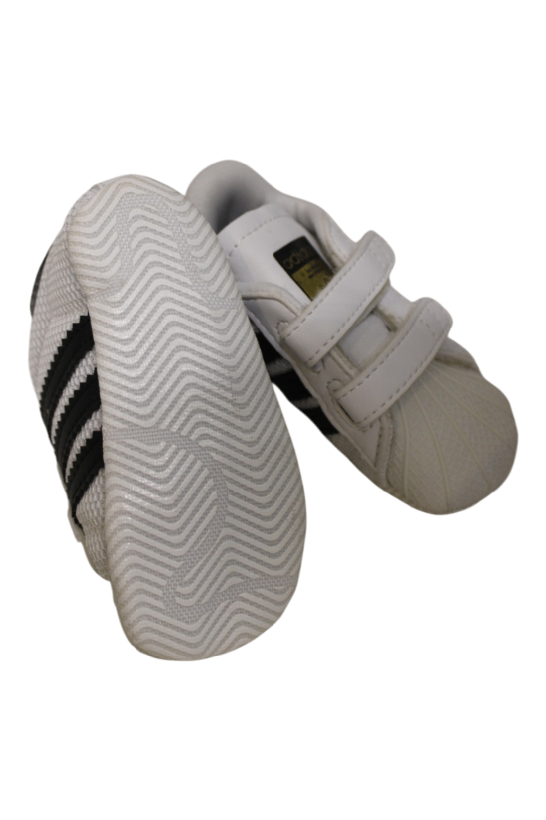 Adidas Soft Soles, White, US 1/EUR 17