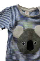 Seed Baby T-Shirt, blue stripe, 2