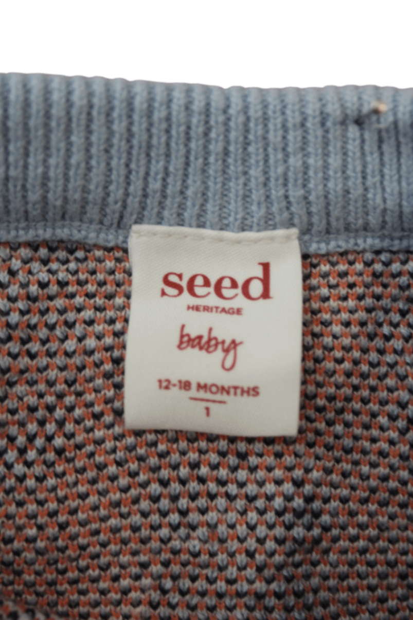 Seed Heritage Shorts, Light Blue, 12-18 months