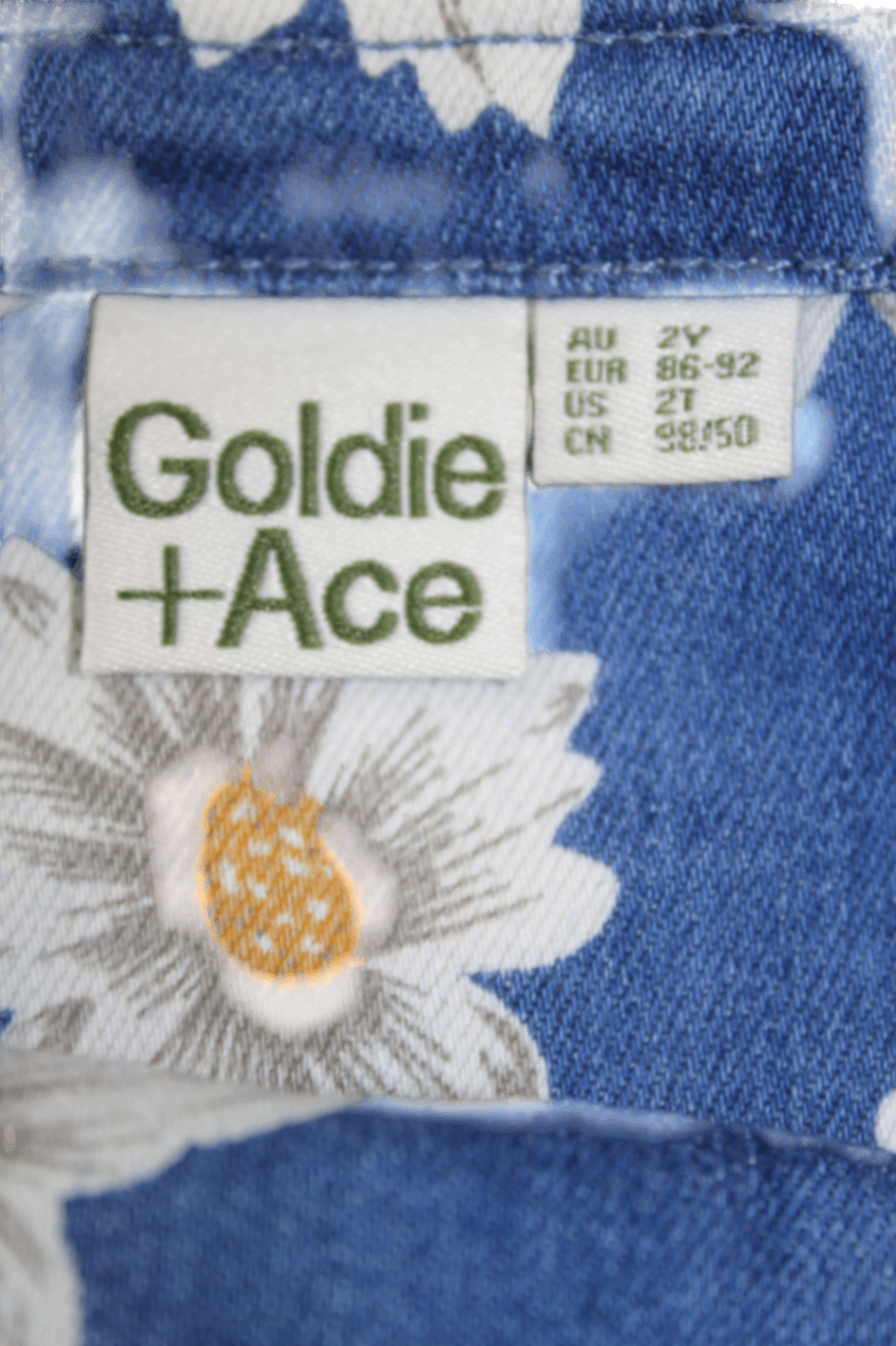 Goldie + Ace Overalls, Blue, 2