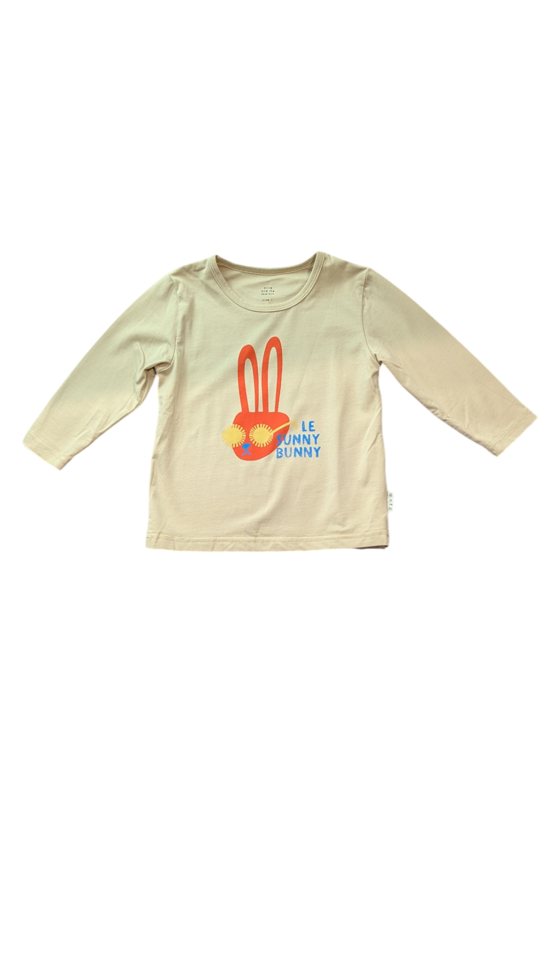 Olive and the Captain Long-Sleeve T-Shirt, Tan, 1