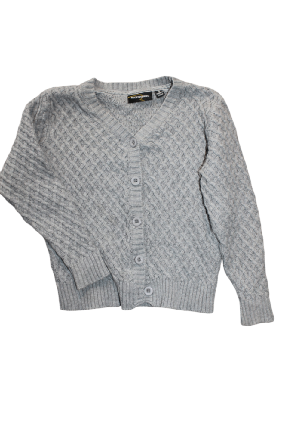 Rock Your Kid Knitwear, Grey, 3