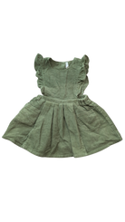 Luna Bella Dress, Green, 5